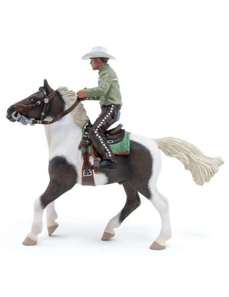 Cheval Western et Cavalier Papo 51573 | LesMinis.fr