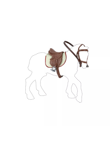 Coffret Harnachement Papo - Accessoires Équestres