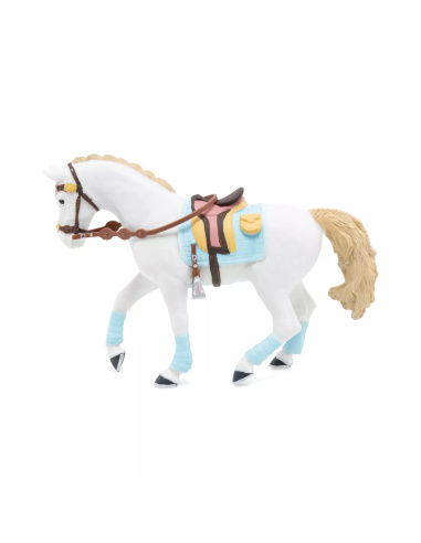 Cheval Cavalière Fashion Bleue Papo - Élégance Équestre