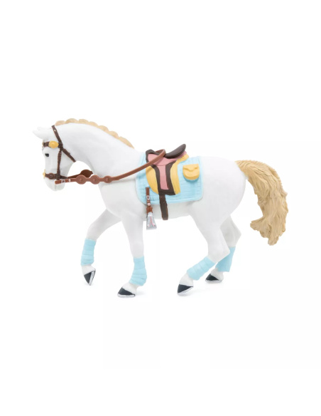Cheval Cavalière Fashion Bleue Papo - Élégance Équestre