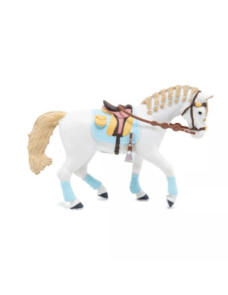 Cheval Cavalière Fashion Bleue Papo - Élégance Équestre