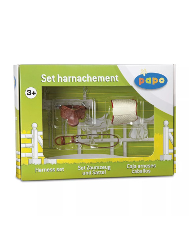 Coffret Harnachement Papo - Accessoires Équestres