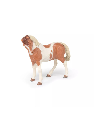 Jument Pinto Papo - Cheval Pie Américain
