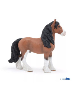 Figurine Clydesdale Papo 51571 | LesMinis.fr