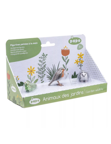 Coffret Insectes Papo #3 - Chenille Rouge-Gorge Hérisson