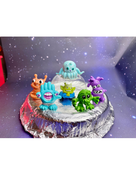 Figurines Aliens Trop Mignons Safari Ltd 106685 | Jouet Créatif | Designer TOOB®
