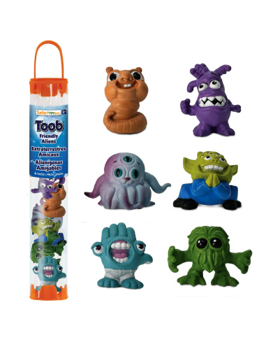 Figurines Aliens Trop Mignons Safari Ltd 106685 | Jouet Créatif | Designer TOOB®