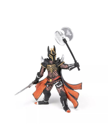 Papo Chevalier triple hache – Figurine médiévale