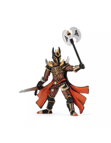 Papo Chevalier triple hache – Figurine médiévale