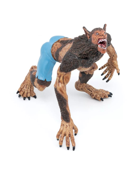 Figurine loup-garou Papo, la créature de la pleine lune