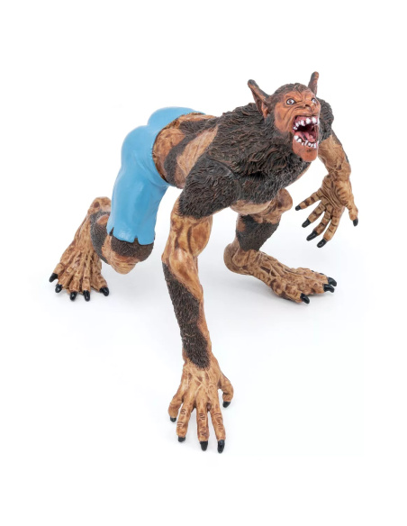 Figurine loup-garou Papo, la créature de la pleine lune