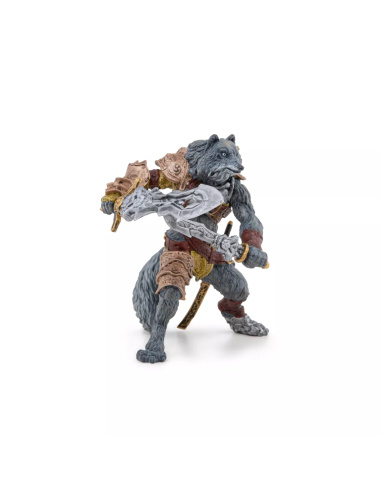 Papo – Figurine Mutant Loup (Médiéval Fantastique)