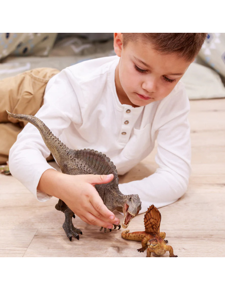 Spinosaure Figurine Papo 55011 – Dinosaure Voile Dorsal Chasseur Aquatique