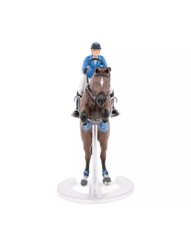 Cheval Saut d'Obstacle Cavalière Papo 51560 | LesMinis