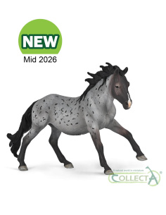 Figurine Étalon Nokota Rouan Bleu | CollectA 1:20 - LesMinis 2