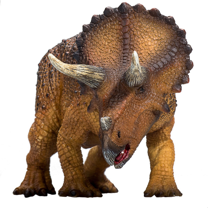 Figurine Dinosaure Triceratops Xxl Mojo Materiel Pedagogique Enrichissement Montessori Jouet Cartes Maternelle