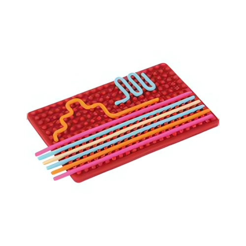Manchons En Silicone Pour Crayons - Lot De 6 - Protection Anti-chute Et Antidérapante - Design Coloré Et Fun