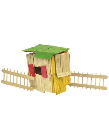 Bâtonnet à bricoler mini nature - Lot de 1000 - Matériel Pédagogique - Fourniture et activités manuelles
