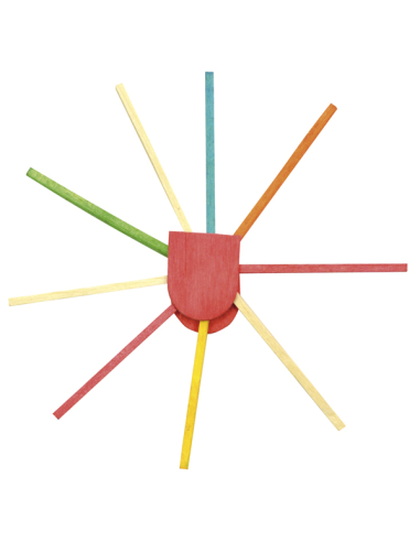 Bâtonnet à bricoler mini multicolore - Lot de 1000 - Matériel Pédagogique - Fourniture et activités manuelles