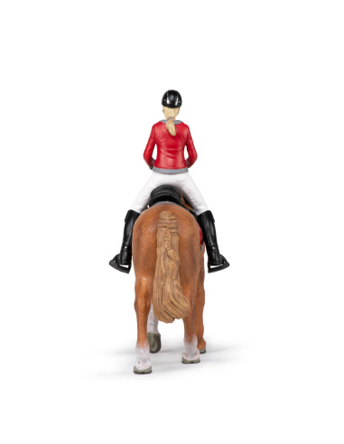 Cheval de promenade et cavalière – Figurine Papo 51564