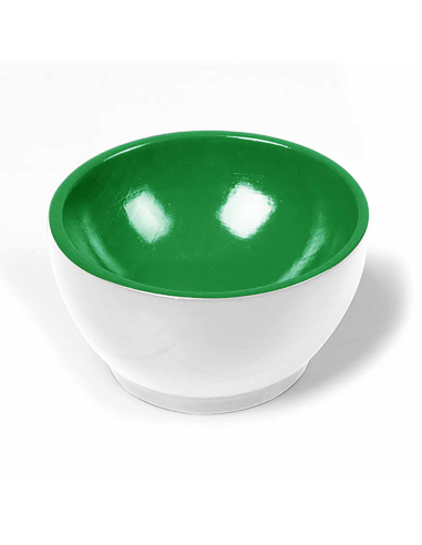 Coupelle en bois blanc / vert – Nienhuis Montessori | Les Minis