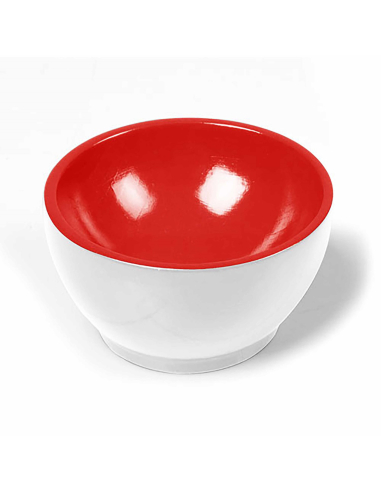 Coupelle en bois blanc / rouge – Nienhuis Montessori | Les Minis