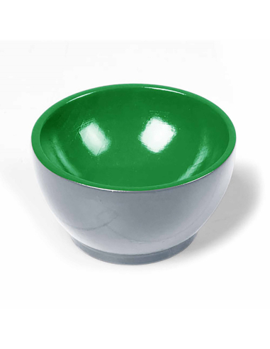 Coupelle Bois Gris/Vert – Nienhuis Montessori | Accessoire officiel