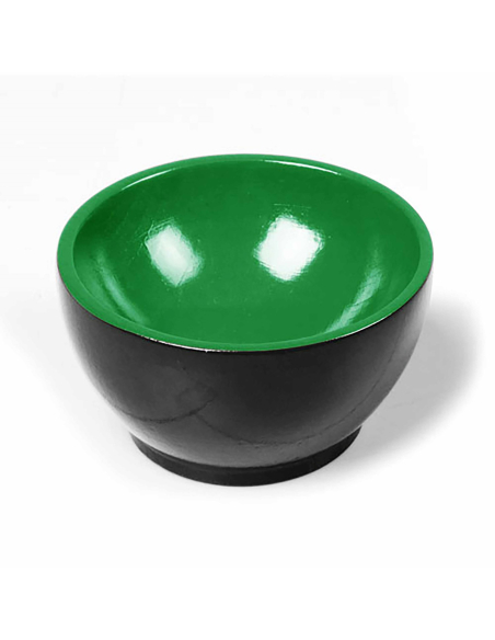 Coupelle en bois noir / vert – Nienhuis Montessori | Les Minis