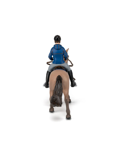 Cheval de promenade et son cavalier – Figurine Papo 51565