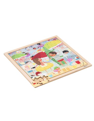 Pack 4 puzzles – Les intempéries en scène (climat & observation)