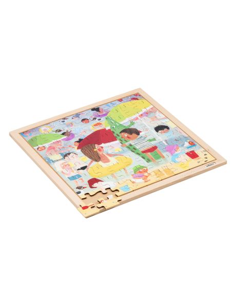 Pack 4 puzzles – Les intempéries en scène (climat & observation)
