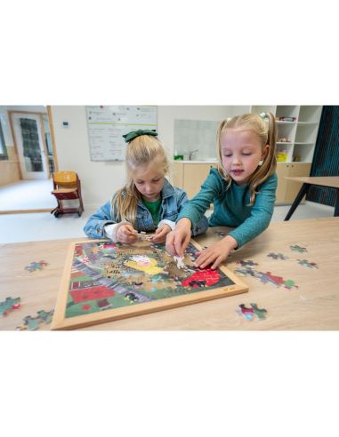 Pack 4 puzzles – Les intempéries en scène (climat & observation)
