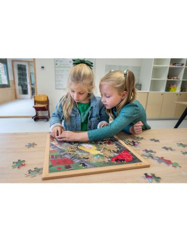 Pack 4 puzzles – Les intempéries en scène (climat & observation)