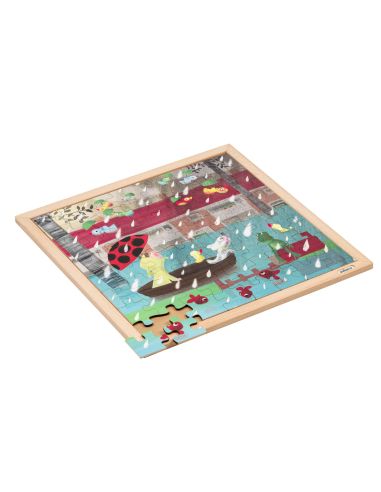 Pack 4 puzzles – Les intempéries en scène (climat & observation)
