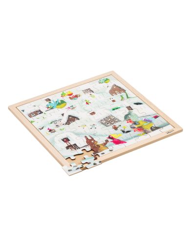 Pack 4 puzzles – Les intempéries en scène (climat & observation)