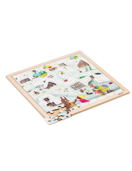 Pack 4 puzzles – Les intempéries en scène (climat & observation)