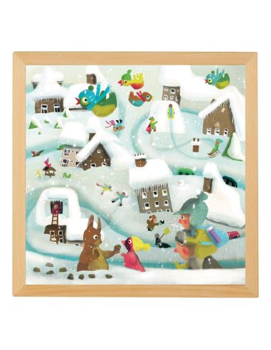 Pack 4 puzzles – Les intempéries en scène (climat & observation)