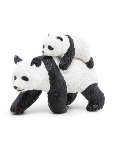 Figurine Panda et Bébé Papo - Ursidé Chine