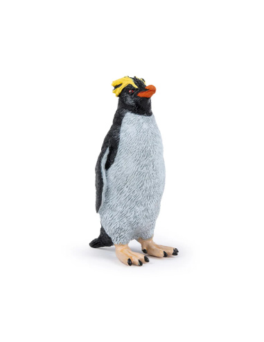 Figurine Gorfou Doré Papo 56064 — Manchot huppé de l'Antarctique | LesMinis