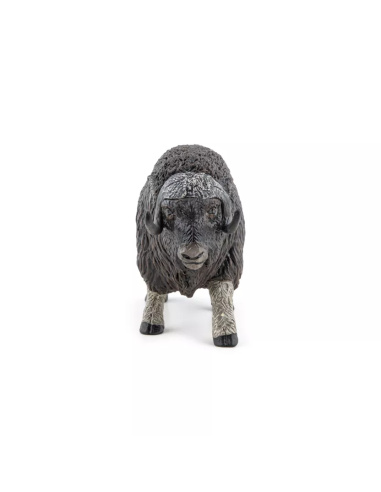 Figurine Bœuf Musqué Papo 50308 — Le survivant laineux de la toundra arctique | LesMinis