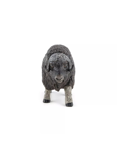 Figurine Bœuf Musqué Papo 50308 — Le survivant laineux de la toundra arctique | LesMinis