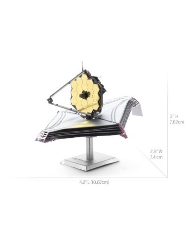 Télescope James Webb Metal Earth – puzzle 3D métal à construire