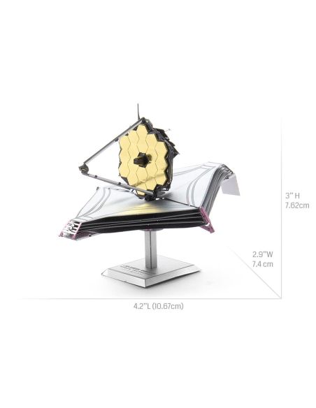 Télescope James Webb Metal Earth – puzzle 3D métal à construire