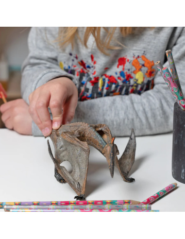 Quetzalcoatlus Papo 55073 - Figurine Ptérosaure Géant du Crétacé | Reptile Volant