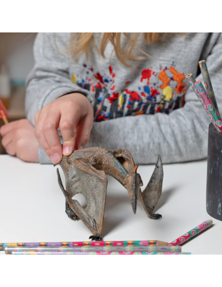 Quetzalcoatlus Papo 55073 - Figurine Ptérosaure Géant du Crétacé | Reptile Volant