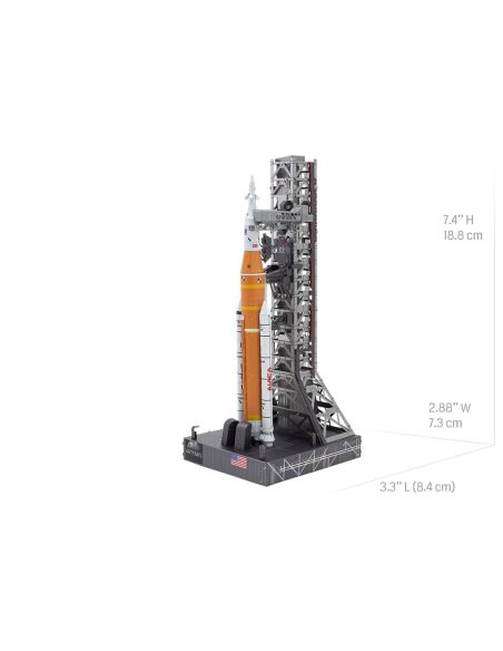 Fusée lunaire Artemis Metal Earth – maquette métal 3D sans colle