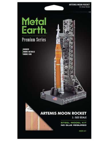 Fusée lunaire Artemis Metal Earth – maquette métal 3D sans colle