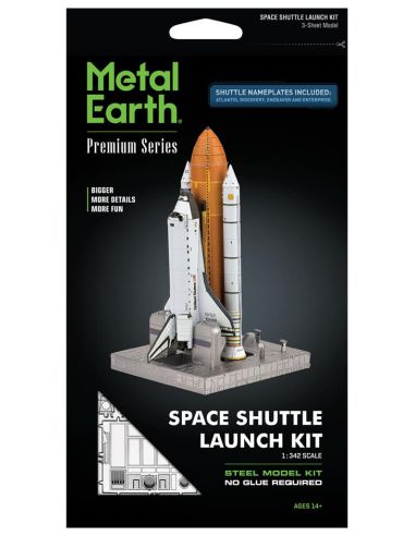 Navette spatiale Metal Earth Premium – maquette métal 3D sans colle (14+)