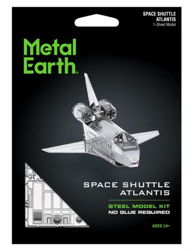 Navette Atlantis Metal Earth – maquette métal 3D sans colle (14+)