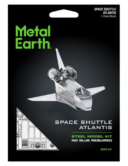 Navette Atlantis Metal Earth – maquette métal 3D sans colle (14+)